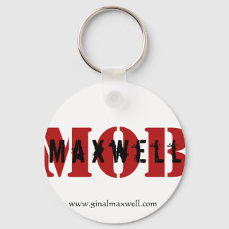 Maxwell MOB White Key Chain