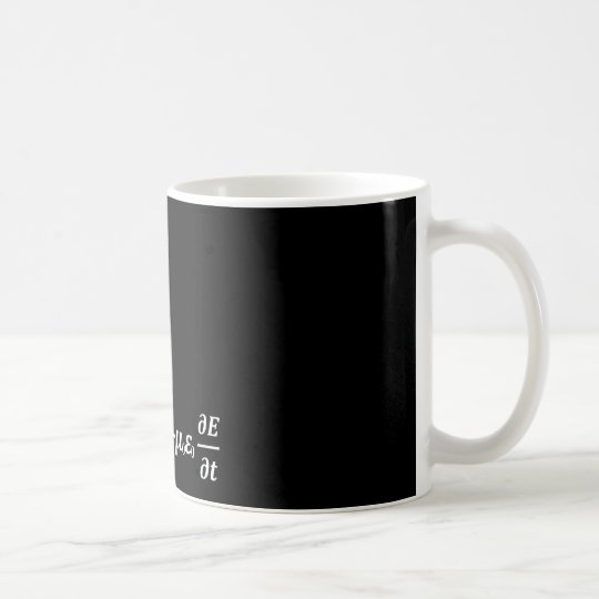 maxwell physics equation coffee mug | Zazzle.com