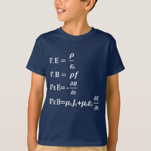 maxwell physics equation T-Shirt