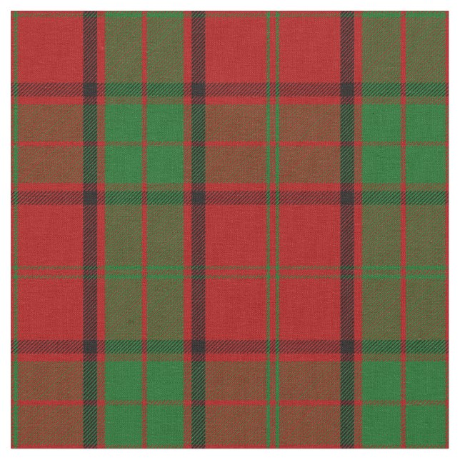 Maxwell Tartan Print Fabric (Close Up)