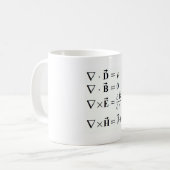 Maxwell's Equations Coffee Mug (Front Left)
