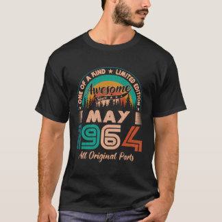 May 1964 Birthday Awesome Since May 1964 T-Shirt