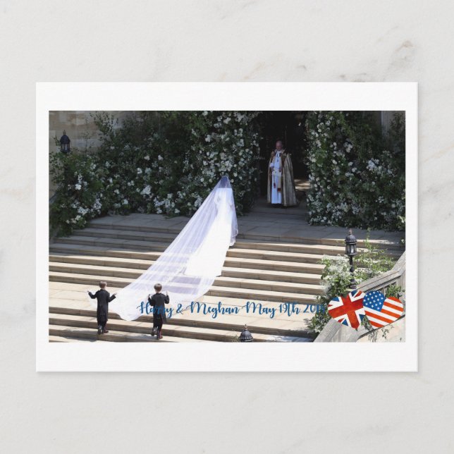 May 19th 2018: When Harry married Meghan Postcard (Front)