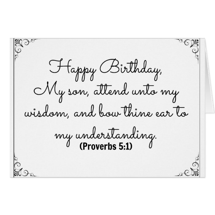 May 1 Bible Birthday Card