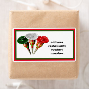 May 5, Mexican party personalized label