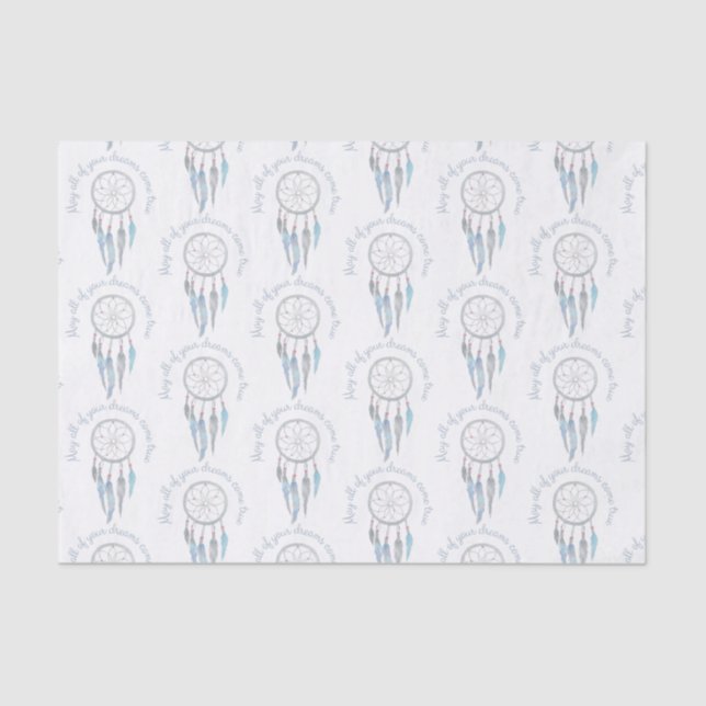 May All Of Your Dreams Come True Tissue Paper  (Front)