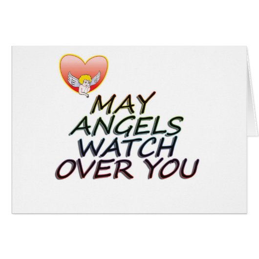 MAY ANGLES WATCH OVER YOU CARDS (Front Horizontal)