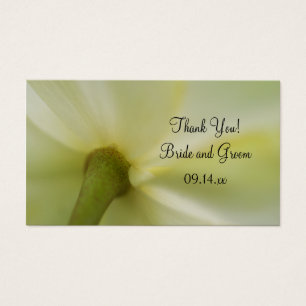 May Apple Blossom Wedding Thank You Favor Tags