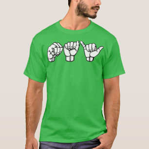 MAY ASL Sign Language Design T-Shirt
