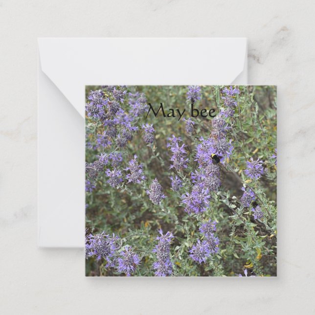 May bee note card (Front)