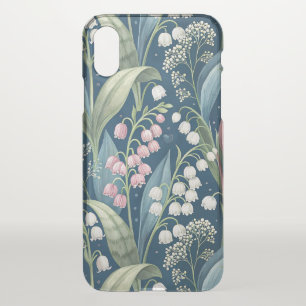 May Birth Flower Botanical Design iPhone XS Case
