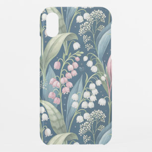 May Birth Flower Botanical Design iPhone XR Case