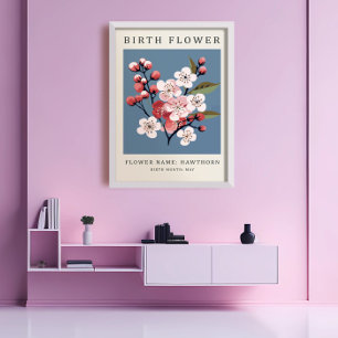 May Birth Month Flower Market Canvas Print