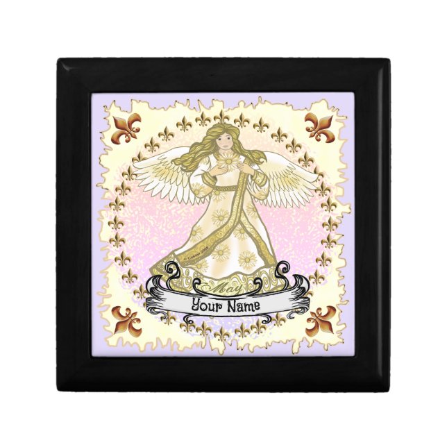 May Birthday Angel Gift Box (Front)