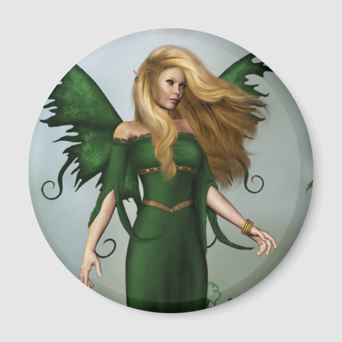 May Birthstone Fairy Magnets