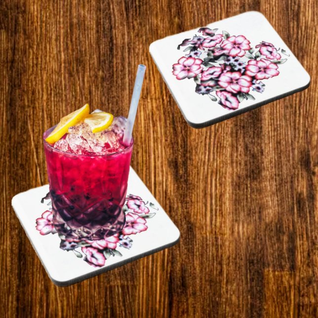 May Bloom-II Beverage Coaster (A pretty way to protect your table surfaces!)