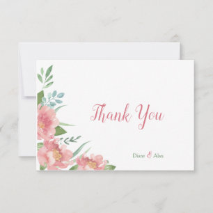May Blooms Thank You Card