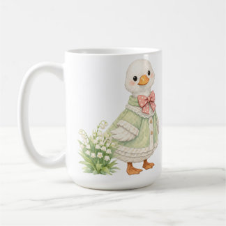 May chic Goose lily of the valley illustration Coffee Mug