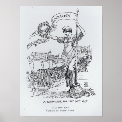 May Day 1907 Poster