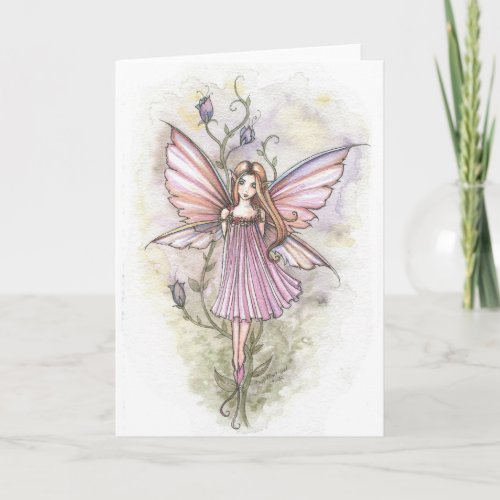 May Fairy Illustration by Molly Harrison Art Card