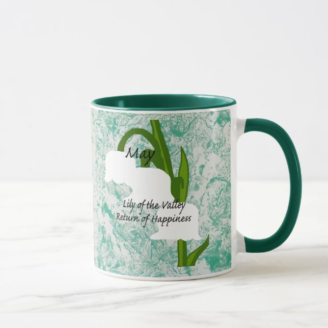 May flower Lily of the Valley Mug (Right)