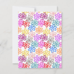 May Flowers Note Card