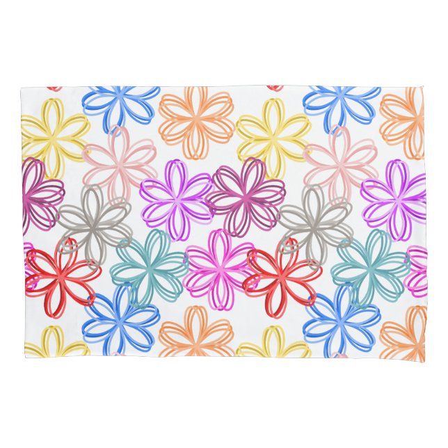 May Flowers  Pillow Case (Front)