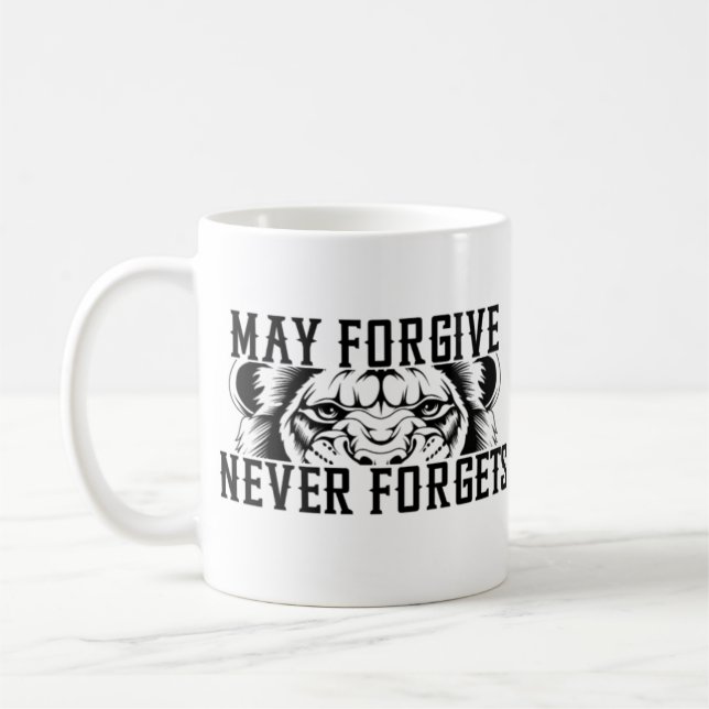 May Forgive Coffee Mug (Left)