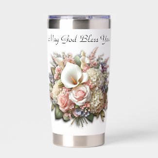 May God Bless You Flower Bouquet 