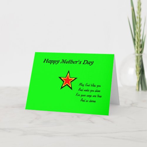 May god bless you mothers day cards