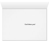 May God bless you with prosperity Cards (Inside Horizontal (Bottom))