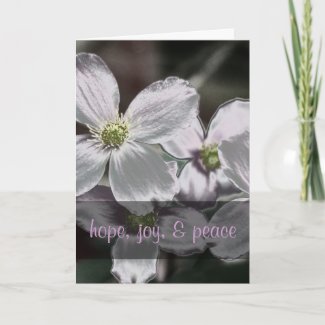 May God give you hope, joy, and peace Romans 15:13 card