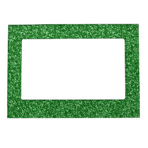 May Green Glitter Magnetic Frame