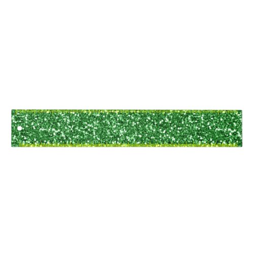 May Green Glitter Ruler