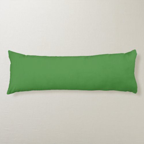 May Green Solid Color Body Pillow