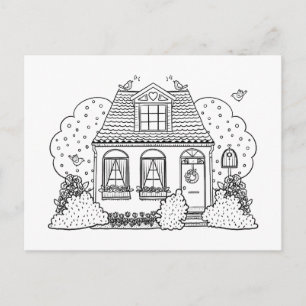 May House Holiday Postcard