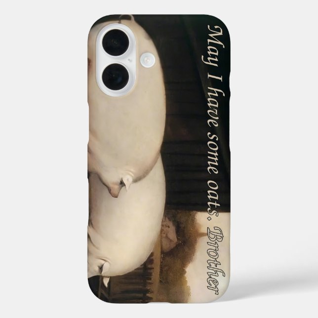 May I have some oats. brother Case-Mate iPhone Case (Back)
