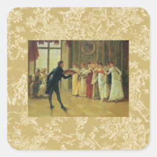 May I Have This Dance? Square Sticker