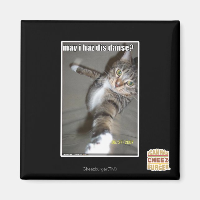 may I haz dis dance? Magnet (Front)