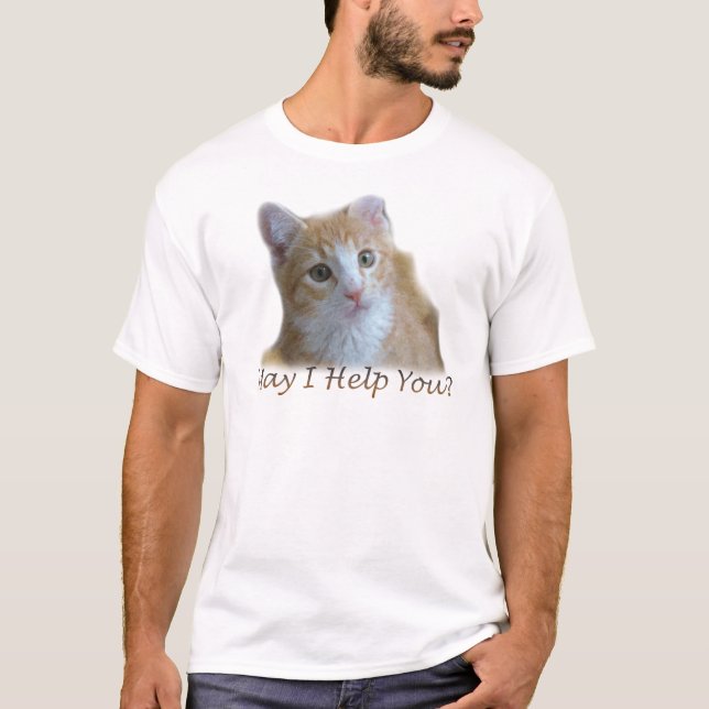 May I help you? T-Shirt (Front)