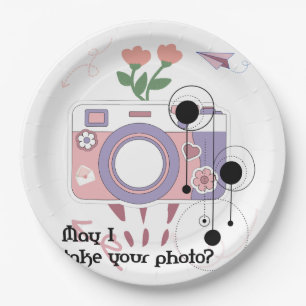 May I take your photo? Paper Plates