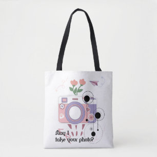May I take your photo?  Tote Bag