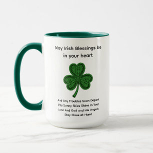 May Irish Blessings Be in Your Heart St. Patrick’s Mug