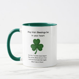 May Irish Blessings Be in Your Heart St. Patrick’s Mug