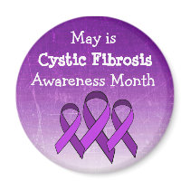 May is Cystic Fibrosis Awareness Month Magnet