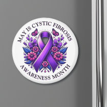 May is Cystic Fibrosis Awareness Month Magnet