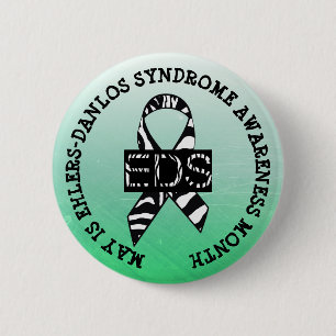 May is  Ehlers-Danlos syndrome  Month Button