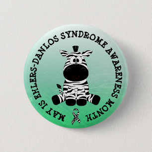 May is Ehlers-Danlos syndrome Month Button