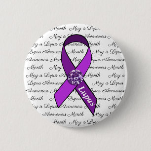May is Lupus Awareness Month Button