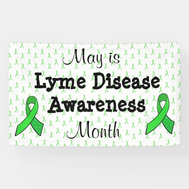 May is Lyme Disease Awareness Month Banner (Horizontal)
